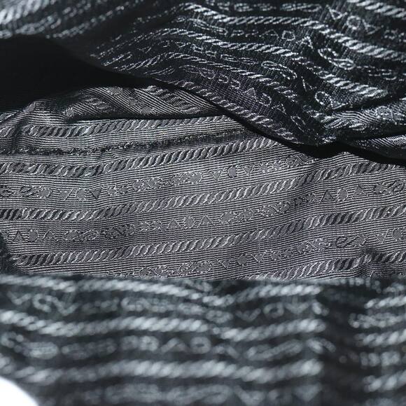 PRADA Hand Bag Nylon Gray - Picture 10 of 16